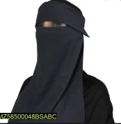 Plain Double Flip hijab